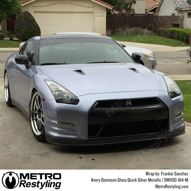 Avery Dennison SW900 Gloss Quicksilver Metallic Vinyl Wrap | SW900-816-M - Image 8