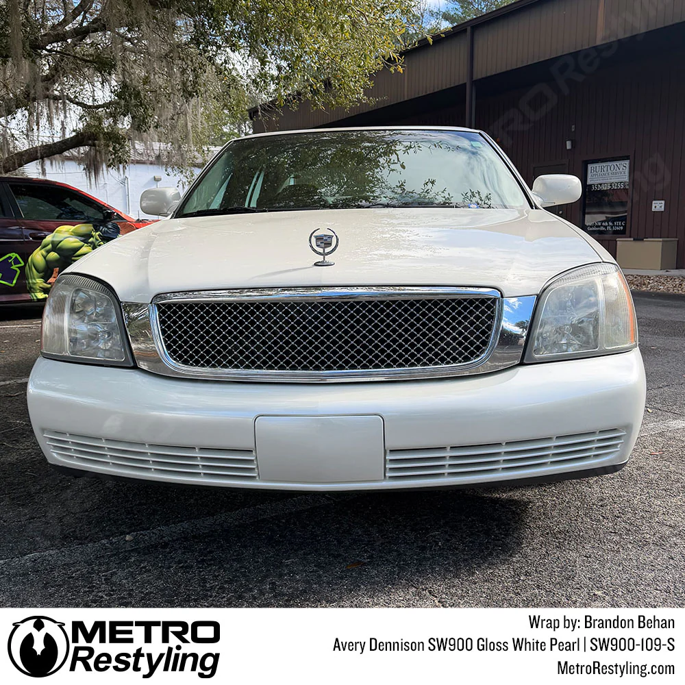 Avery Dennison SW900 Gloss White Pearl Vinyl Wrap | SW900-109-S - Image 11