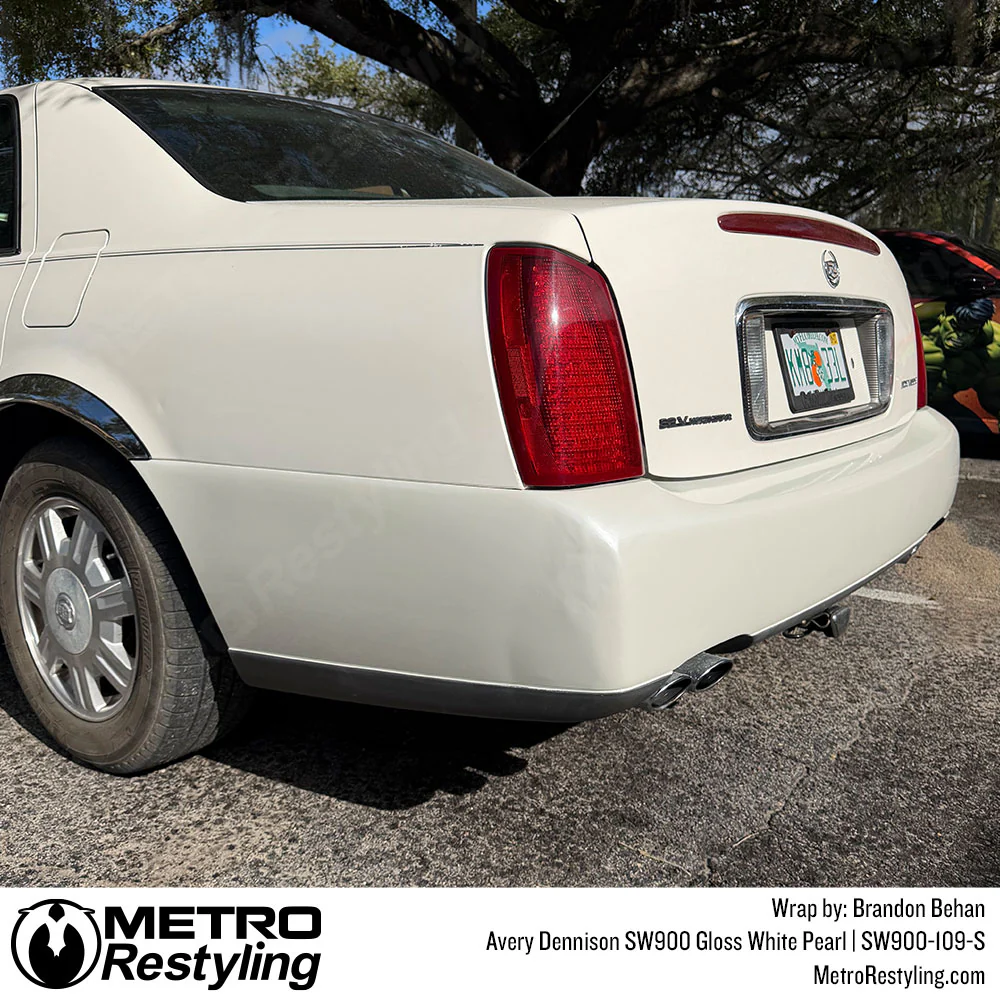Avery Dennison SW900 Gloss White Pearl Vinyl Wrap | SW900-109-S - Image 12