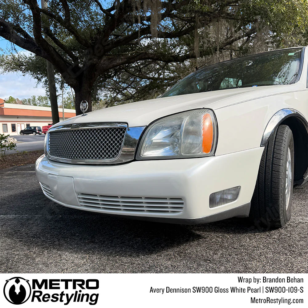 Avery Dennison SW900 Gloss White Pearl Vinyl Wrap | SW900-109-S - Image 13