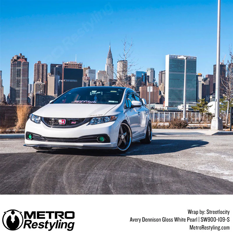 Avery Dennison SW900 Gloss White Pearl Vinyl Wrap | SW900-109-S - Image 6