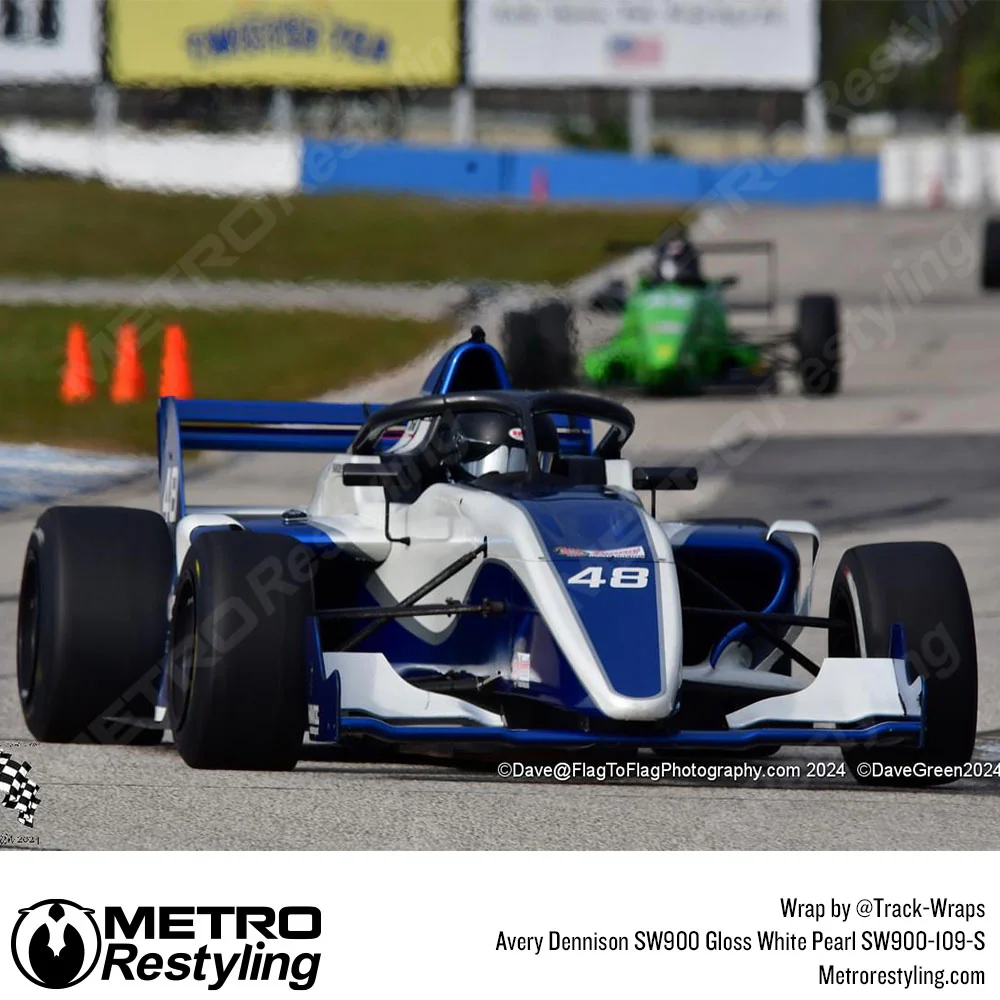 Avery Dennison SW900 Gloss White Pearl Vinyl Wrap | SW900-109-S - Image 9