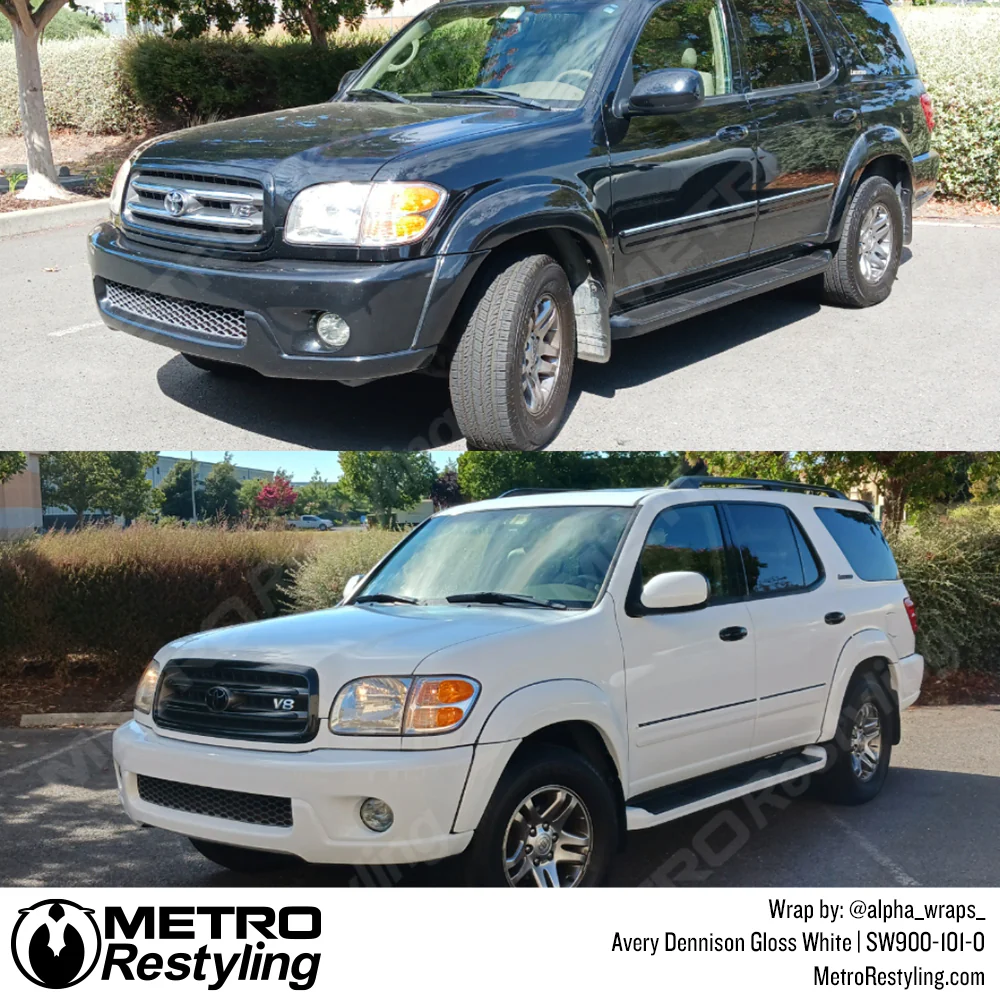 Avery Dennison SW900 Gloss White Vinyl Wrap | SW900-101-O - Image 5