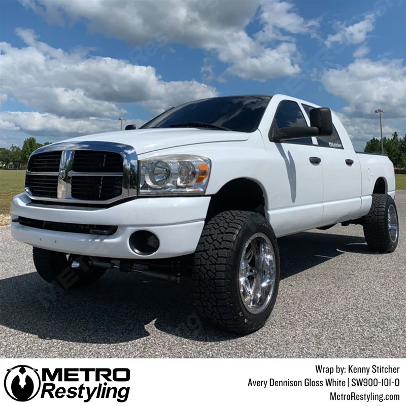 Avery Dennison SW900 Gloss White Vinyl Wrap | SW900-101-O - Image 6