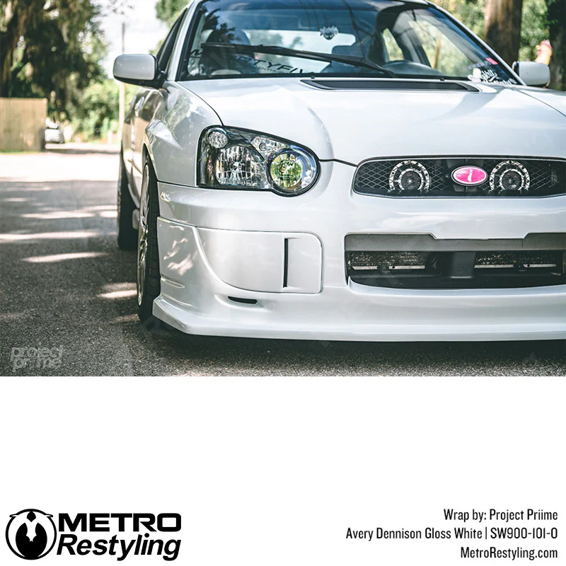 Avery Dennison SW900 Gloss White Vinyl Wrap | SW900-101-O - Image 9