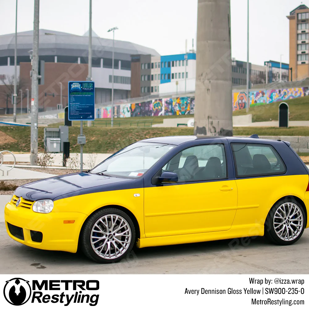 Avery Dennison SW900 Gloss Yellow Vinyl Wrap | SW900-235-O - Image 10