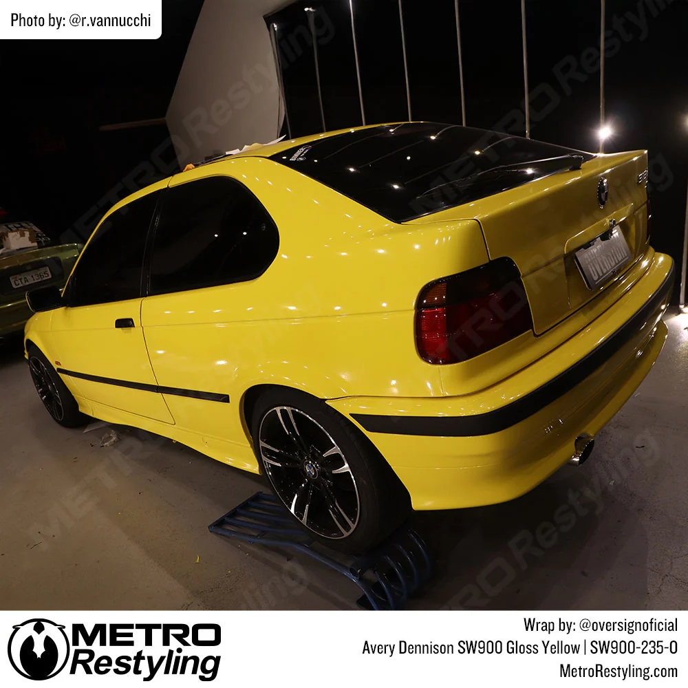 Avery Dennison SW900 Gloss Yellow Vinyl Wrap | SW900-235-O - Image 19