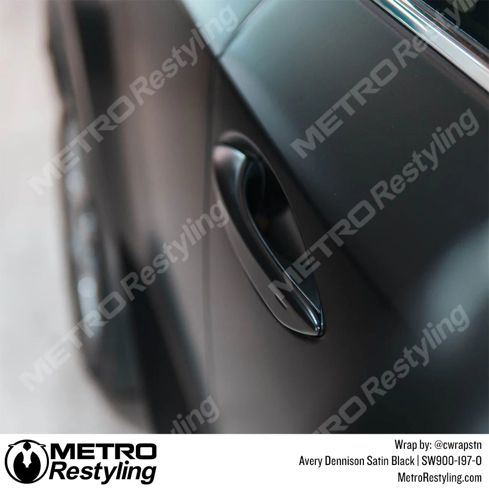 Avery Dennison SW900 Satin Black Vinyl Wrap | SW900-197-O - Image 12