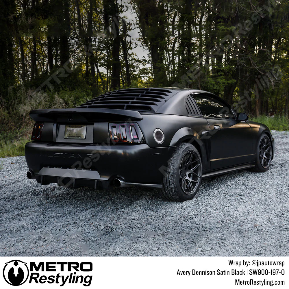 Avery Dennison SW900 Satin Black Vinyl Wrap | SW900-197-O - Image 16