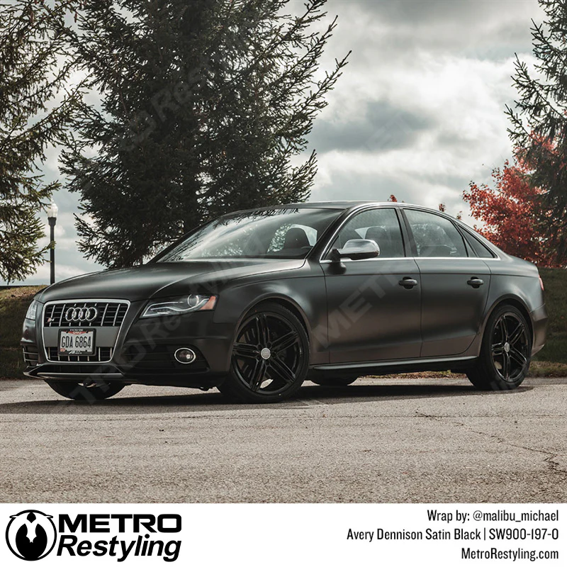 Avery Dennison SW900 Satin Black Vinyl Wrap | SW900-197-O - Image 17