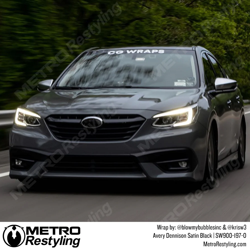 Avery Dennison SW900 Satin Black Vinyl Wrap | SW900-197-O - Image 19