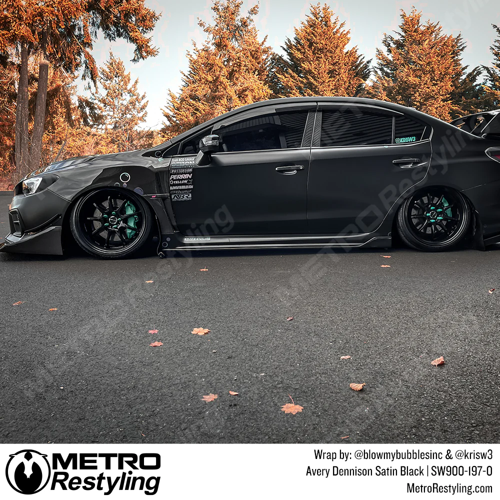 Avery Dennison SW900 Satin Black Vinyl Wrap | SW900-197-O - Image 21