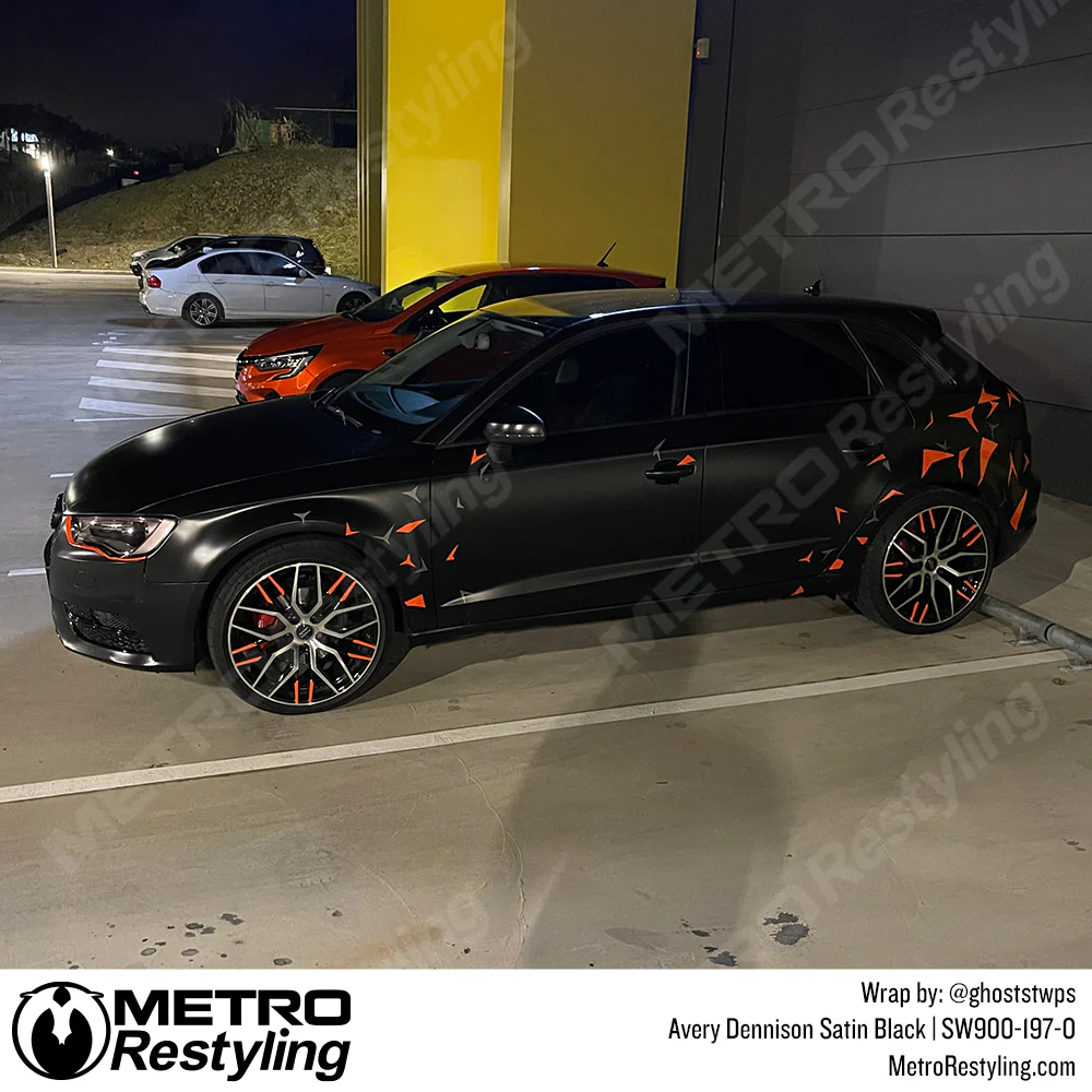 Avery Dennison SW900 Satin Black Vinyl Wrap | SW900-197-O - Image 22