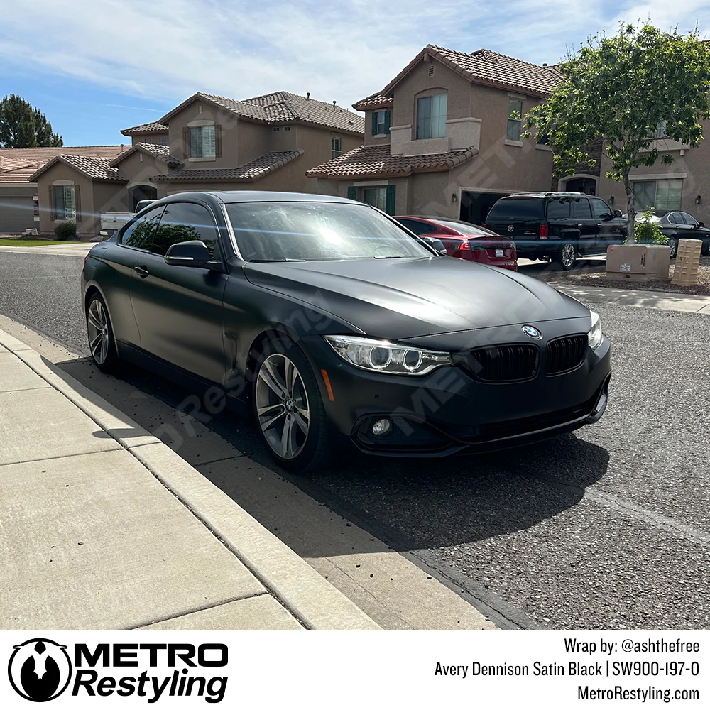 Avery Dennison SW900 Satin Black Vinyl Wrap | SW900-197-O - Image 25