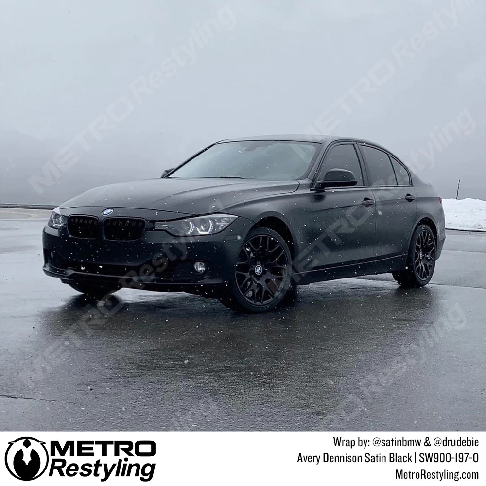 Avery Dennison SW900 Satin Black Vinyl Wrap | SW900-197-O - Image 3