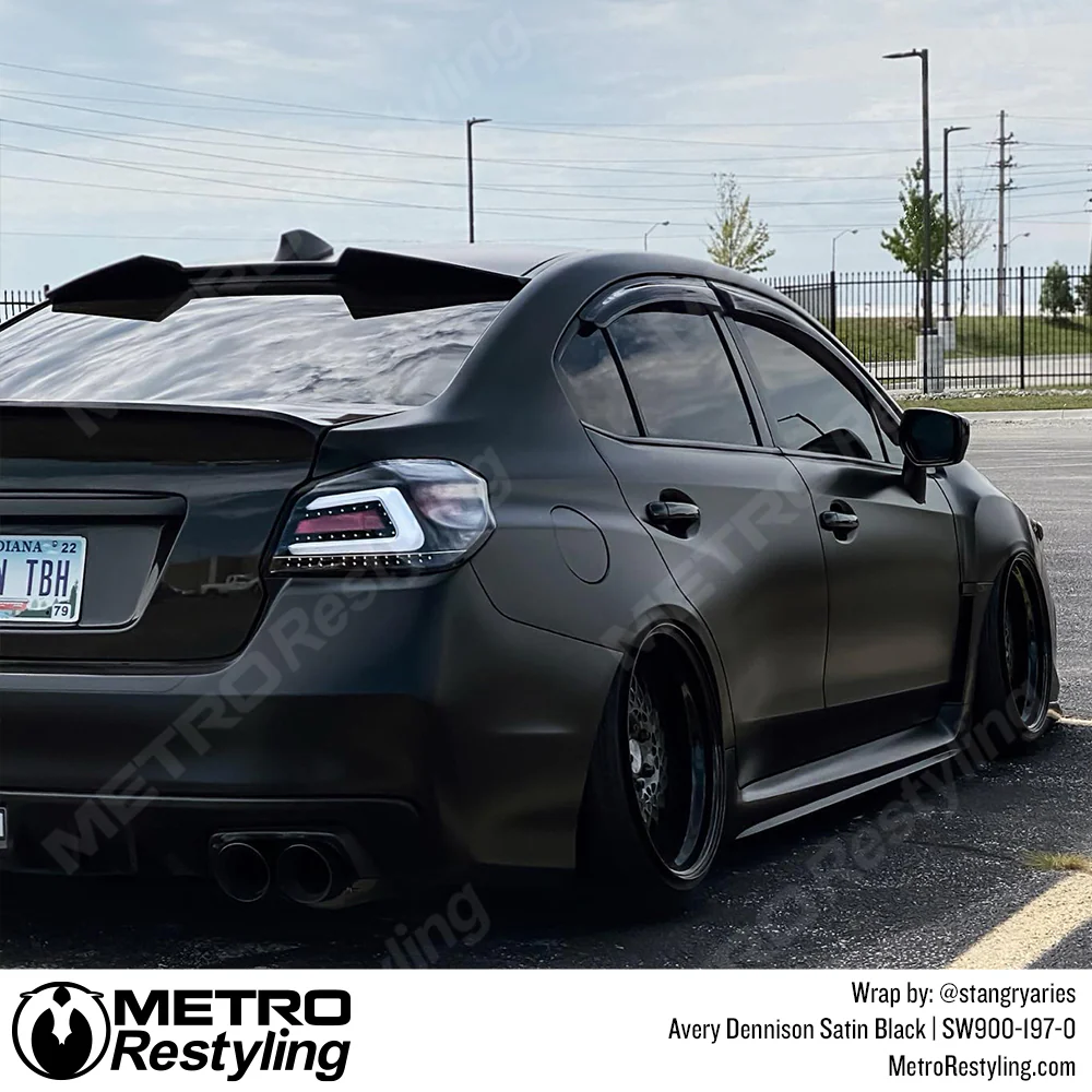 Avery Dennison SW900 Satin Black Vinyl Wrap | SW900-197-O - Image 35