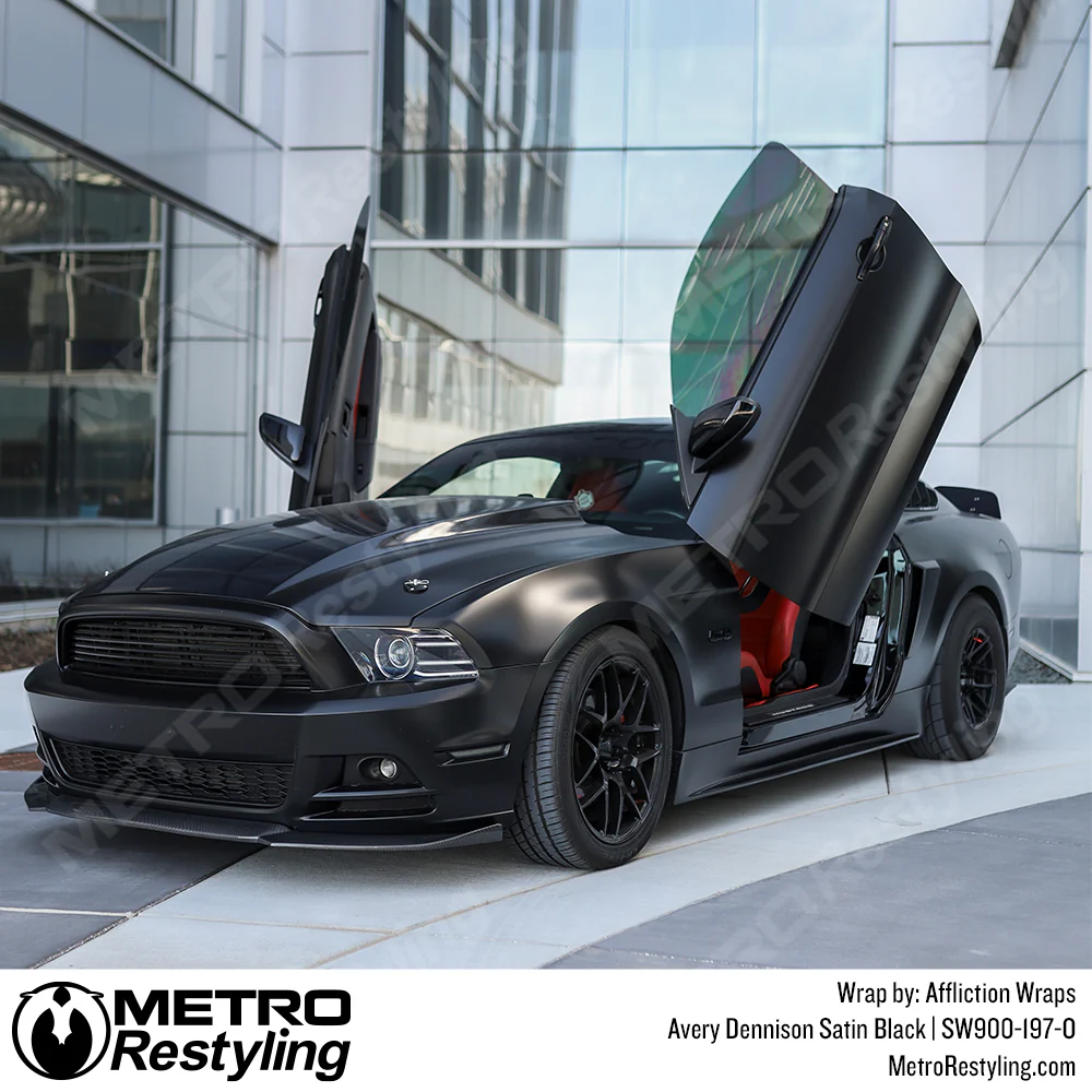 Avery Dennison SW900 Satin Black Vinyl Wrap | SW900-197-O - Image 38