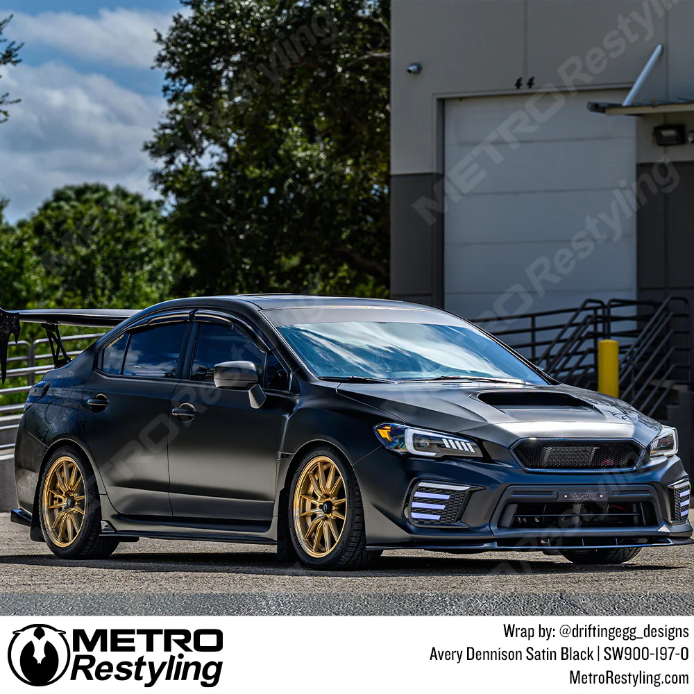 Avery Dennison SW900 Satin Black Vinyl Wrap | SW900-197-O - Image 39