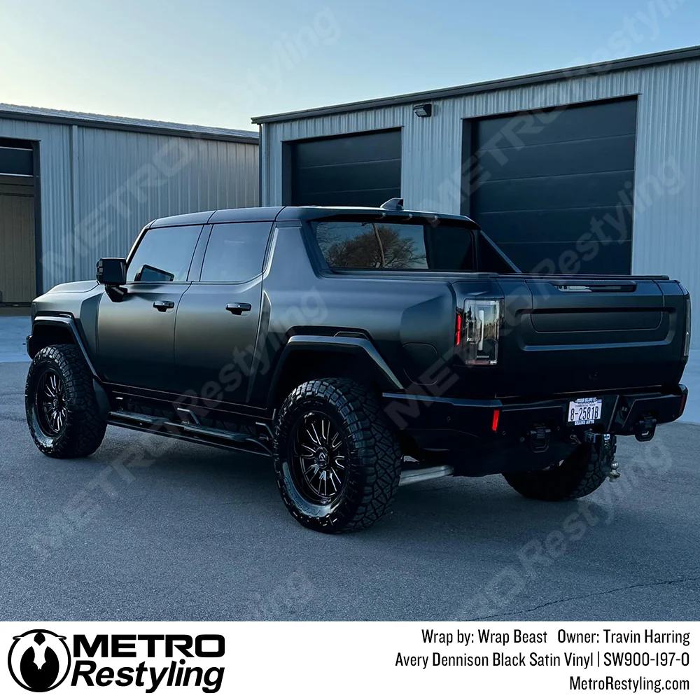 Avery Dennison SW900 Satin Black Vinyl Wrap | SW900-197-O - Image 40