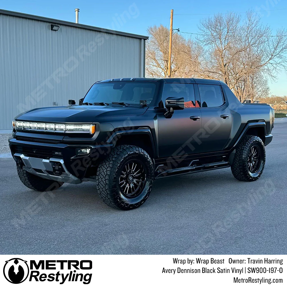 Avery Dennison SW900 Satin Black Vinyl Wrap | SW900-197-O - Image 41