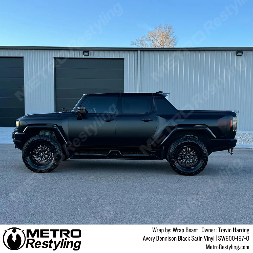 Avery Dennison SW900 Satin Black Vinyl Wrap | SW900-197-O - Image 42