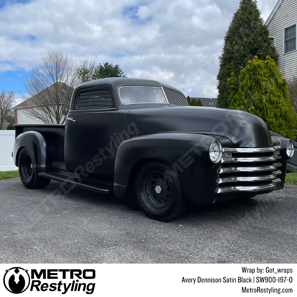 Avery Dennison SW900 Satin Black Vinyl Wrap | SW900-197-O - Image 47