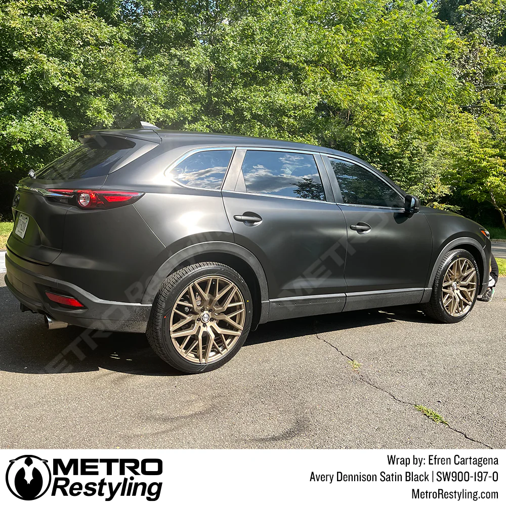 Avery Dennison SW900 Satin Black Vinyl Wrap | SW900-197-O - Image 5