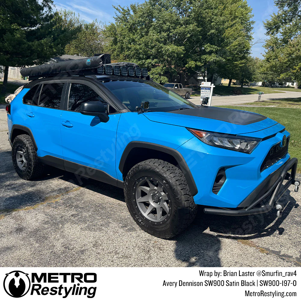 Avery Dennison SW900 Satin Black Vinyl Wrap | SW900-197-O - Image 51