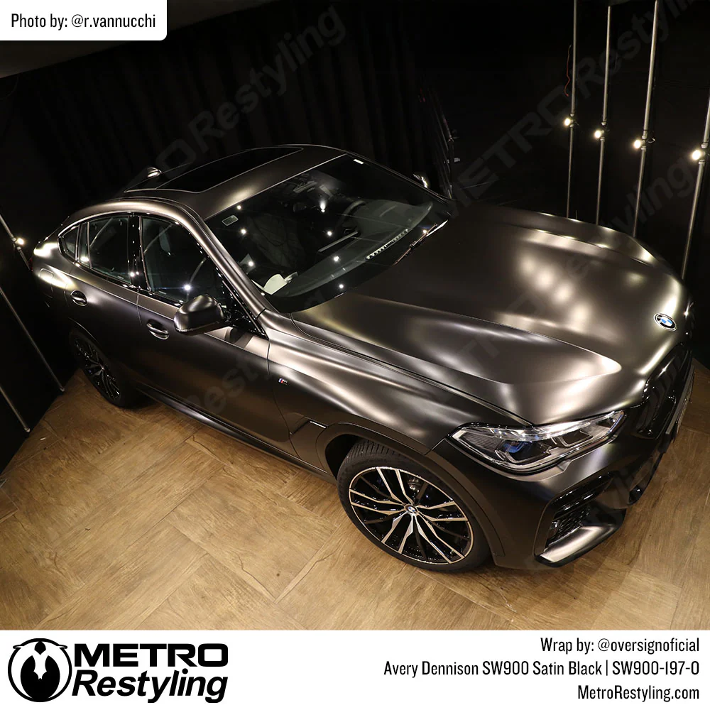 Avery Dennison SW900 Satin Black Vinyl Wrap | SW900-197-O - Image 52