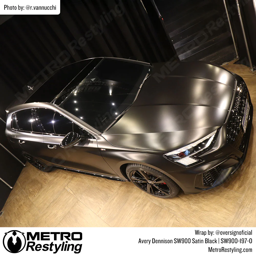 Avery Dennison SW900 Satin Black Vinyl Wrap | SW900-197-O - Image 55