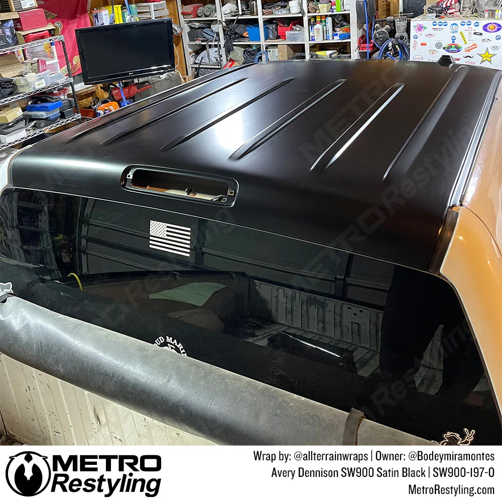 Avery Dennison SW900 Satin Black Vinyl Wrap | SW900-197-O - Image 56