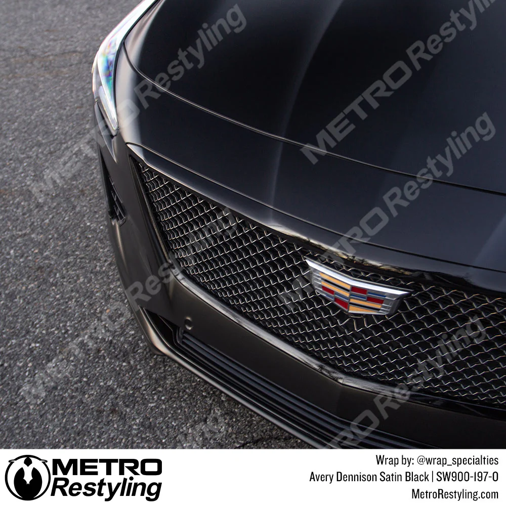 Avery Dennison SW900 Satin Black Vinyl Wrap | SW900-197-O - Image 9