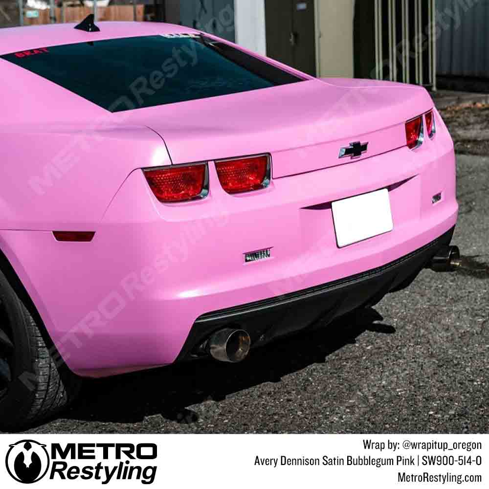 Avery Dennison SW900 Satin Bubblegum Pink Vinyl Wrap | SW900-514-O - Image 10