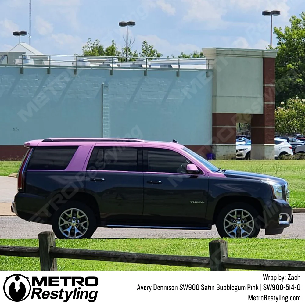 Avery Dennison SW900 Satin Bubblegum Pink Vinyl Wrap | SW900-514-O - Image 17