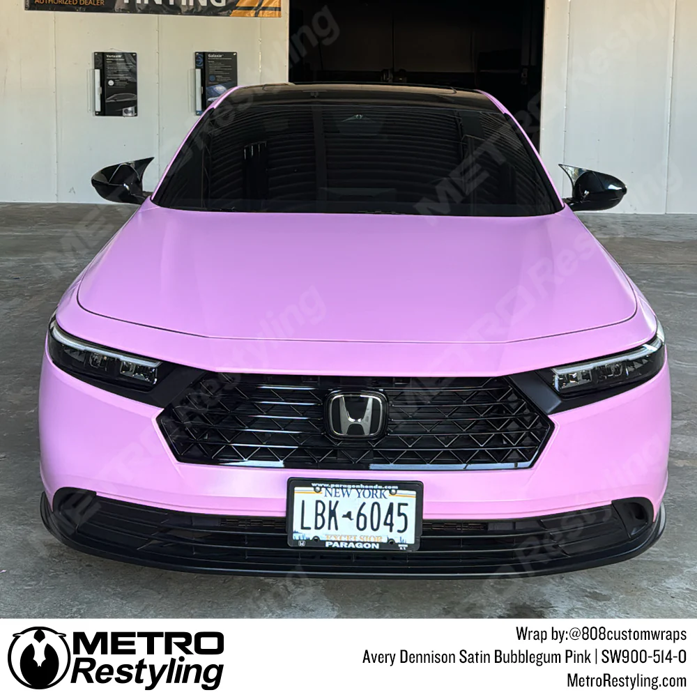 Avery Dennison SW900 Satin Bubblegum Pink Vinyl Wrap | SW900-514-O - Image 23