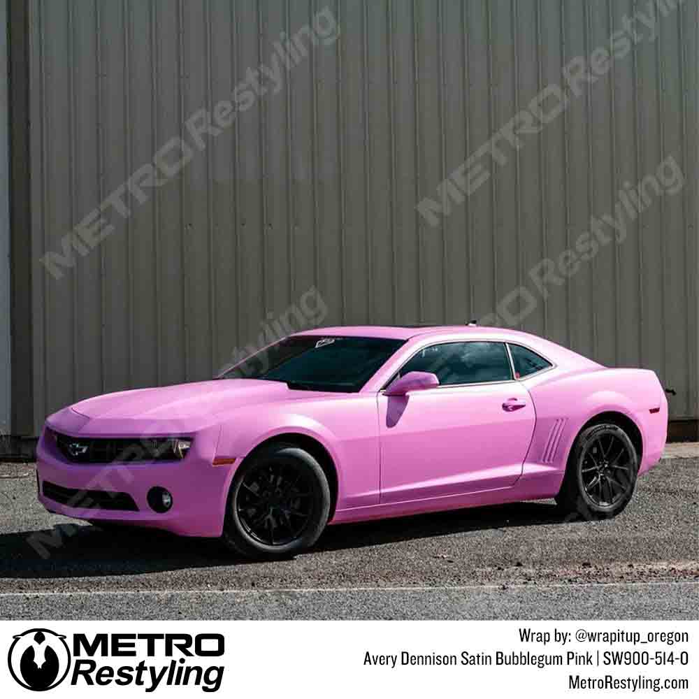 Avery Dennison SW900 Satin Bubblegum Pink Vinyl Wrap | SW900-514-O - Image 8