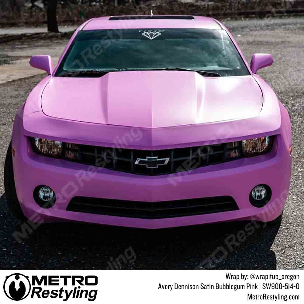 Avery Dennison SW900 Satin Bubblegum Pink Vinyl Wrap | SW900-514-O - Image 9