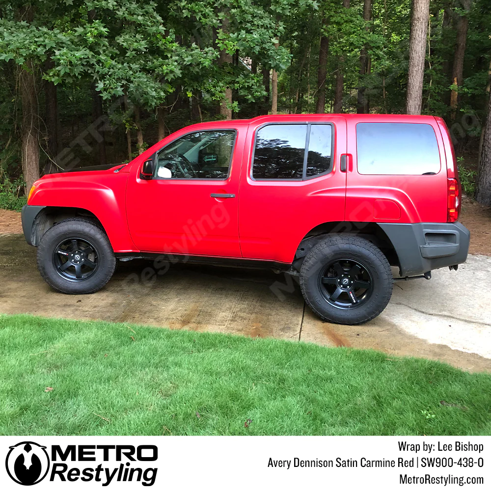 Avery Dennison SW900 Satin Carmine Red Vinyl Wrap | SW900-438-O - Image 11