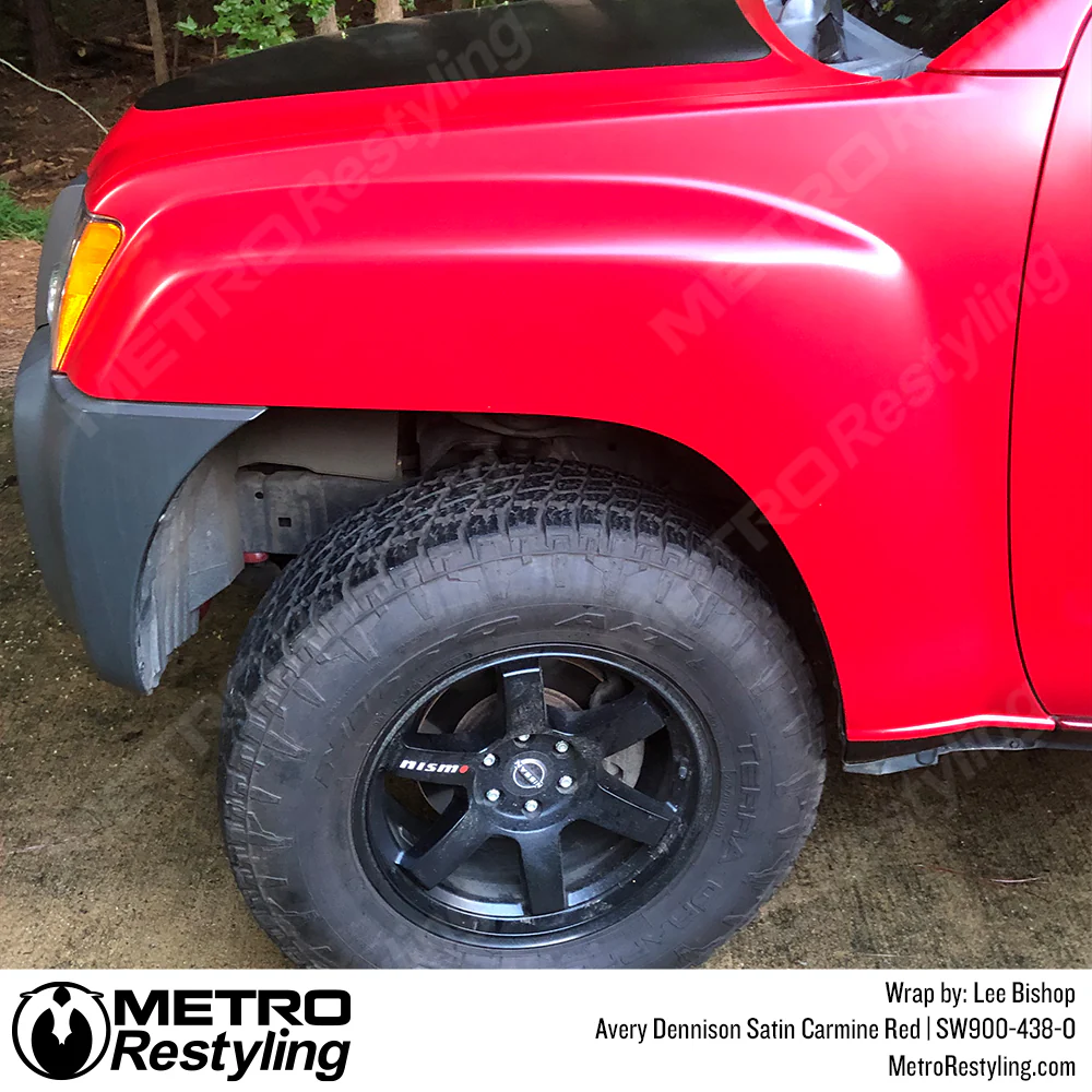 Avery Dennison SW900 Satin Carmine Red Vinyl Wrap | SW900-438-O - Image 12