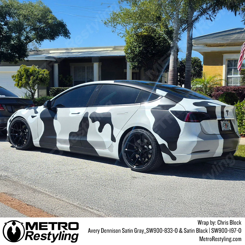 Avery Dennison SW900 Satin Gray Vinyl Wrap | SW900-833-O - Image 6