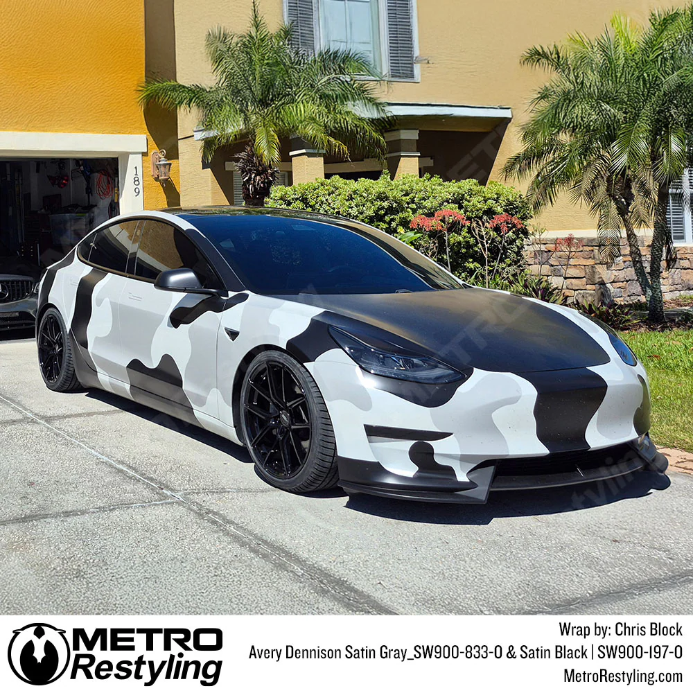 Avery Dennison SW900 Satin Gray Vinyl Wrap | SW900-833-O - Image 7