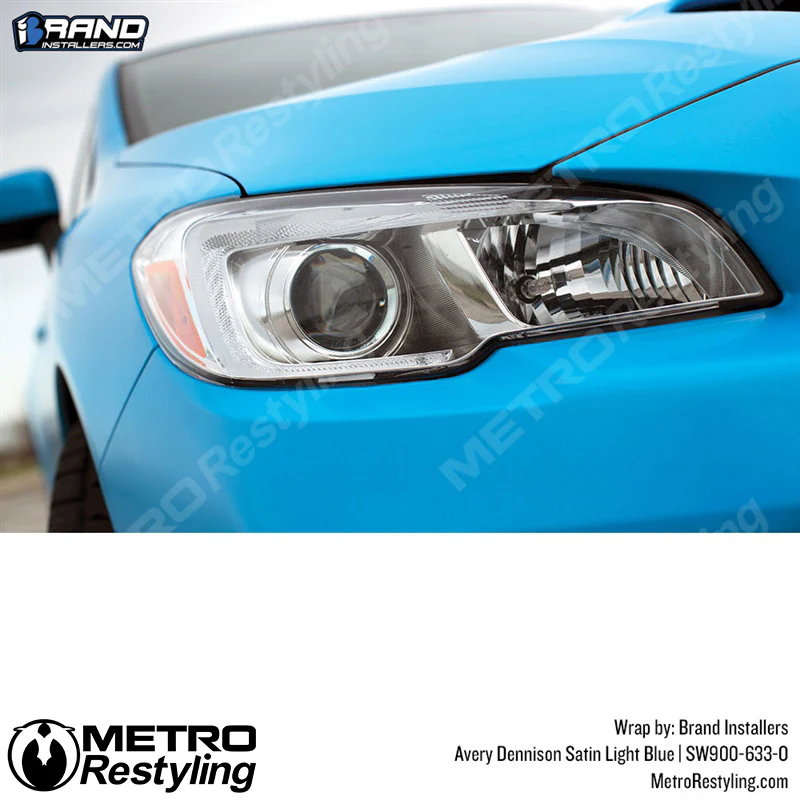 Avery Dennison SW900 Satin Light Blue Vinyl Wrap | SW900-633-O - Image 8