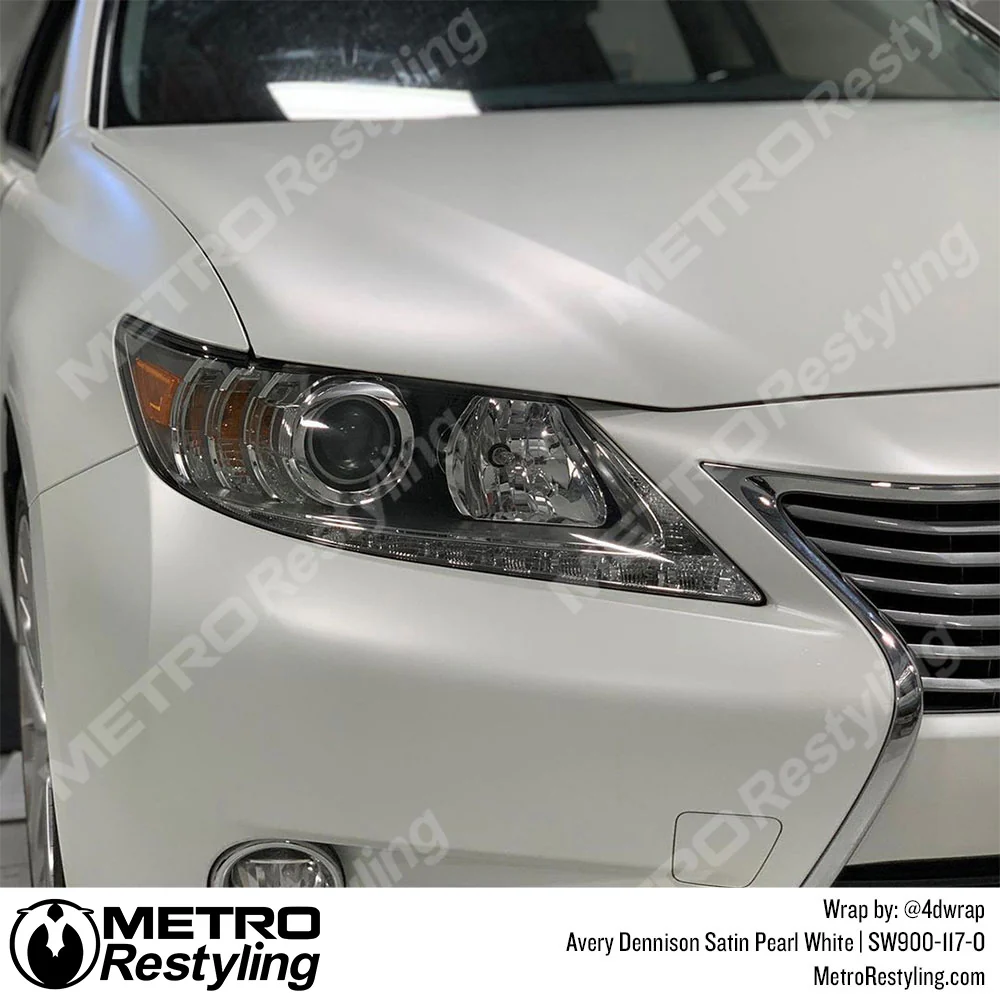 Avery Dennison SW900 Satin White Pearlescent Vinyl Wrap | SW900-117-O - Image 10