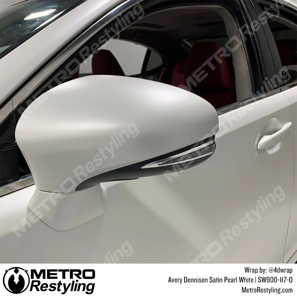 Avery Dennison SW900 Satin White Pearlescent Vinyl Wrap | SW900-117-O - Image 11