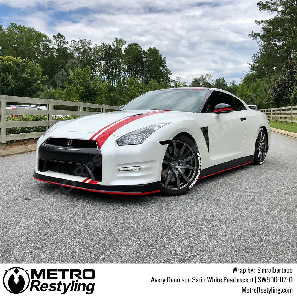 Avery Dennison SW900 Satin White Pearlescent Vinyl Wrap | SW900-117-O - Image 13