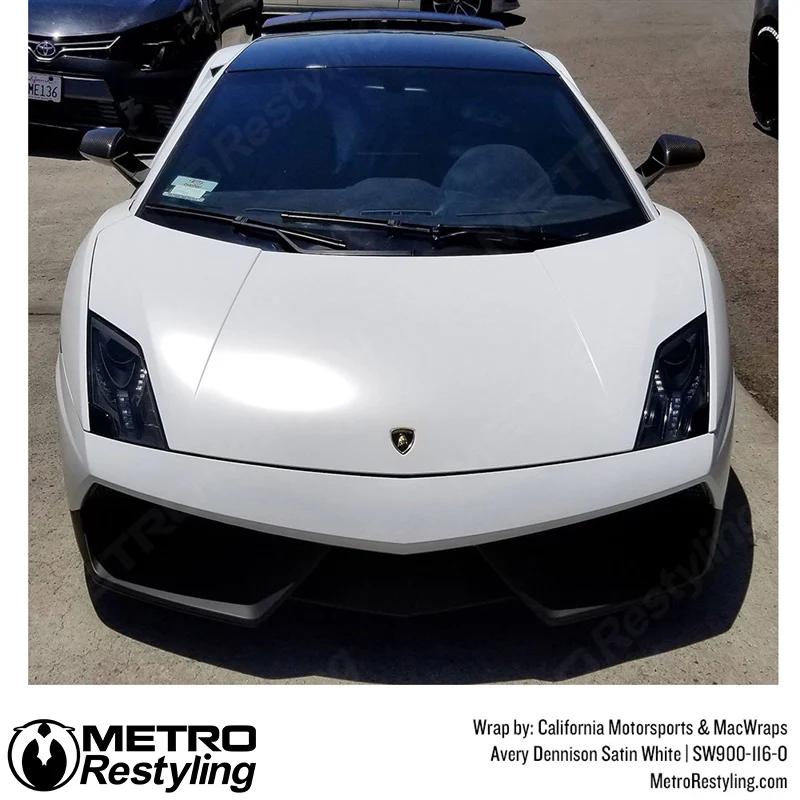 Avery Dennison SW900 Satin White Vinyl Wrap | SW900-116-O - Image 3