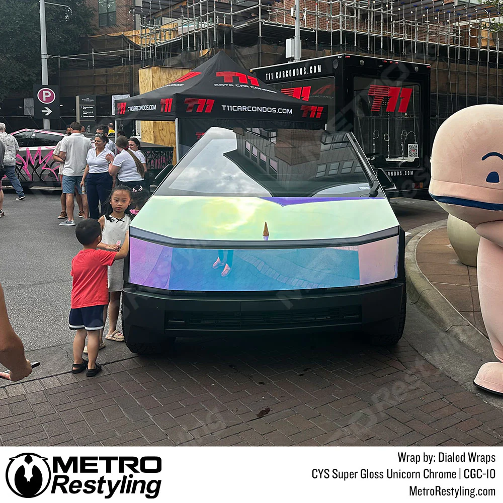 CYS Super Gloss Unicorn Chrome Vinyl Wrap | CGC-10 - Image 12