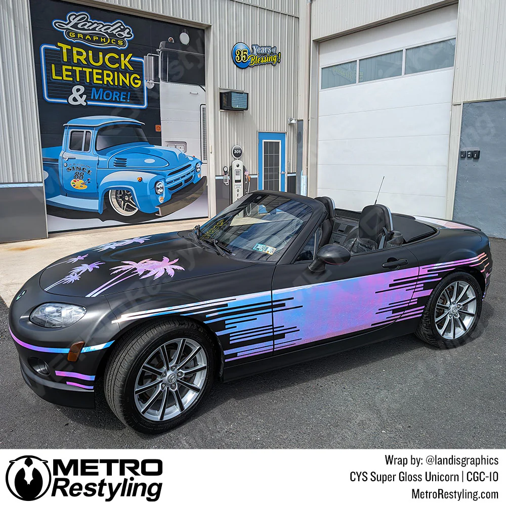 CYS Super Gloss Unicorn Chrome Vinyl Wrap | CGC-10 - Image 7