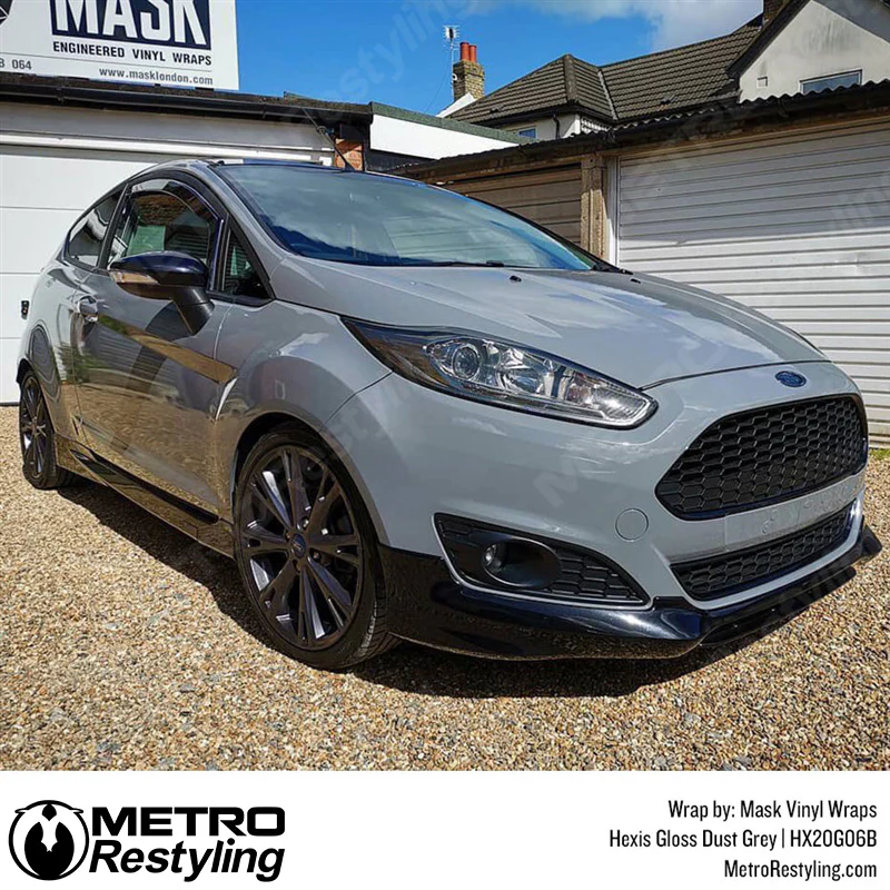 Hexis Gloss Dust Gray Vinyl Wrap | HX20G06B (Special Order) - Image 3