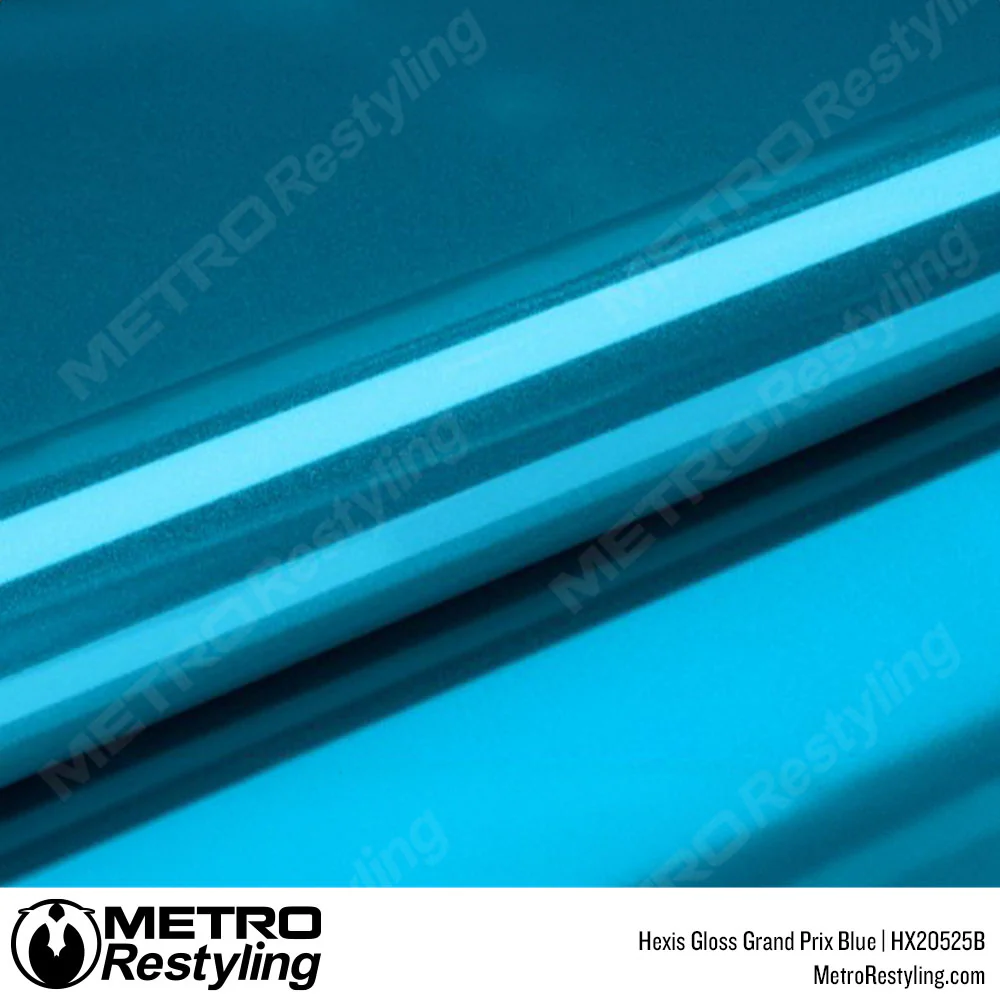 Hexis Gloss Grand Prix Blue Vinyl Wrap | HX20525B - Image 8